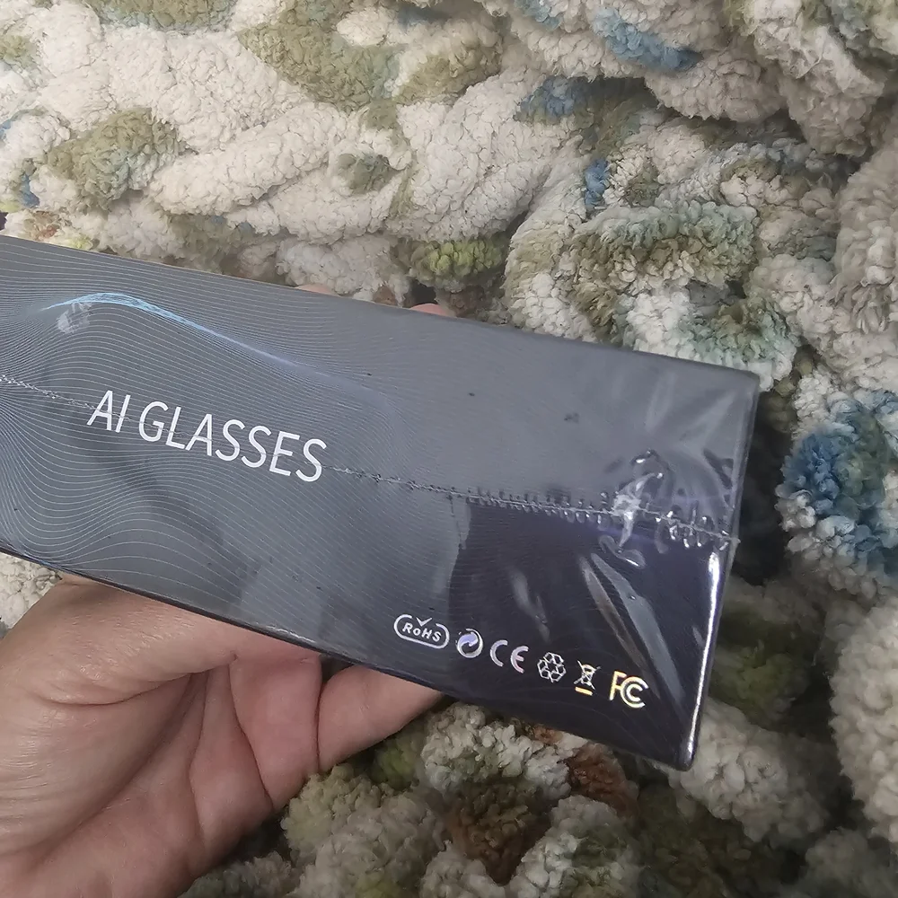 Black AI Glasses